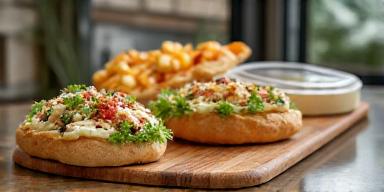 Restaurant using biodegradable packaging and eco-friendly containers
