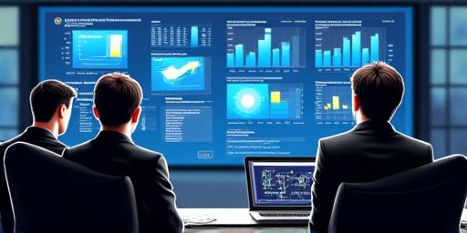 F&B investment analysis meeting with charts and data presentations