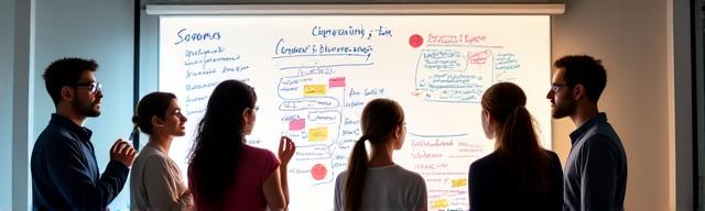 Makan Musings team in creative brainstorming session for content strategy